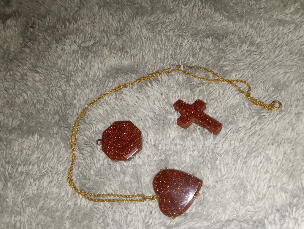 1860 Victorian Gold Stone Jewelry Set