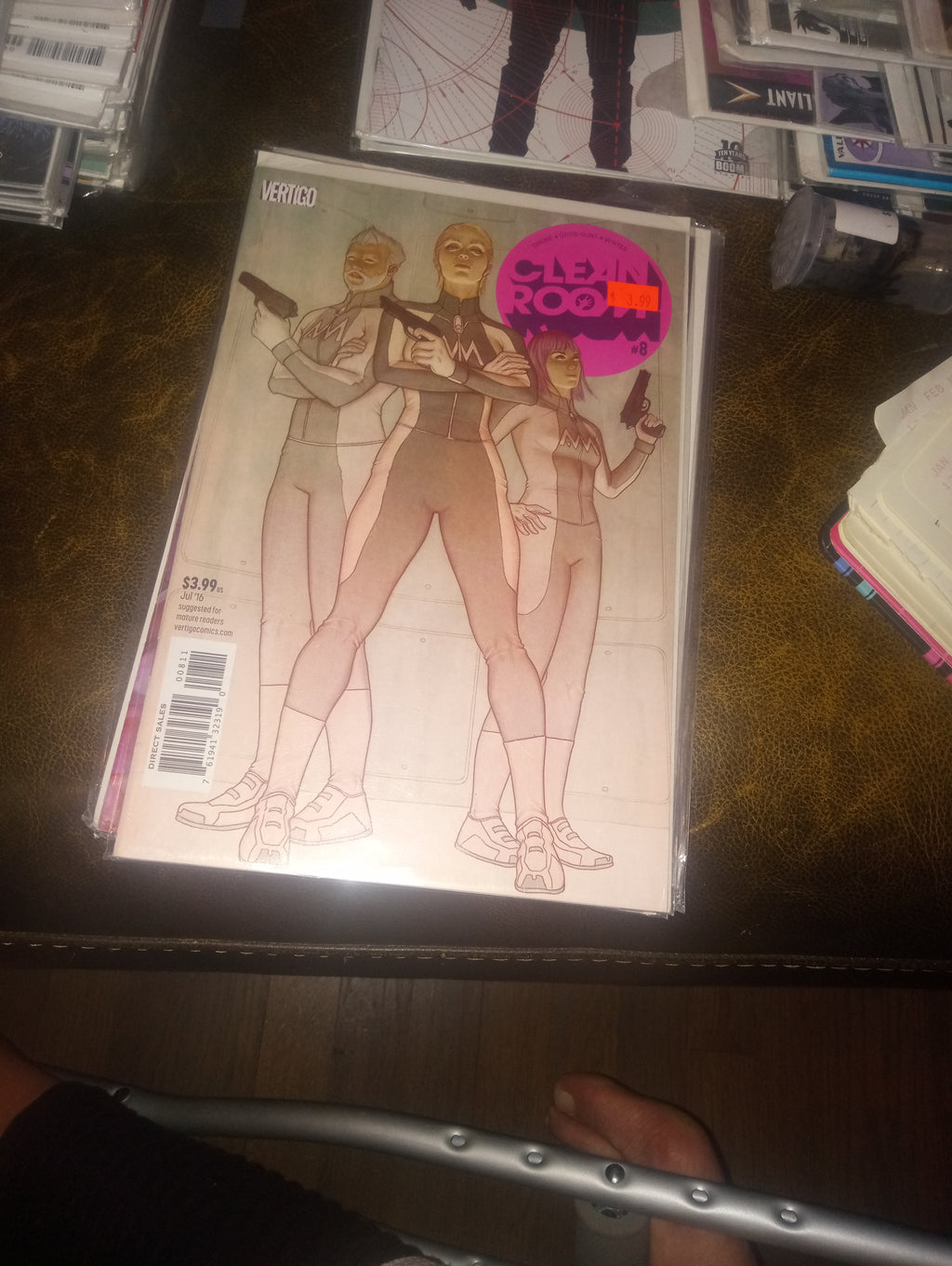 Clean room comics