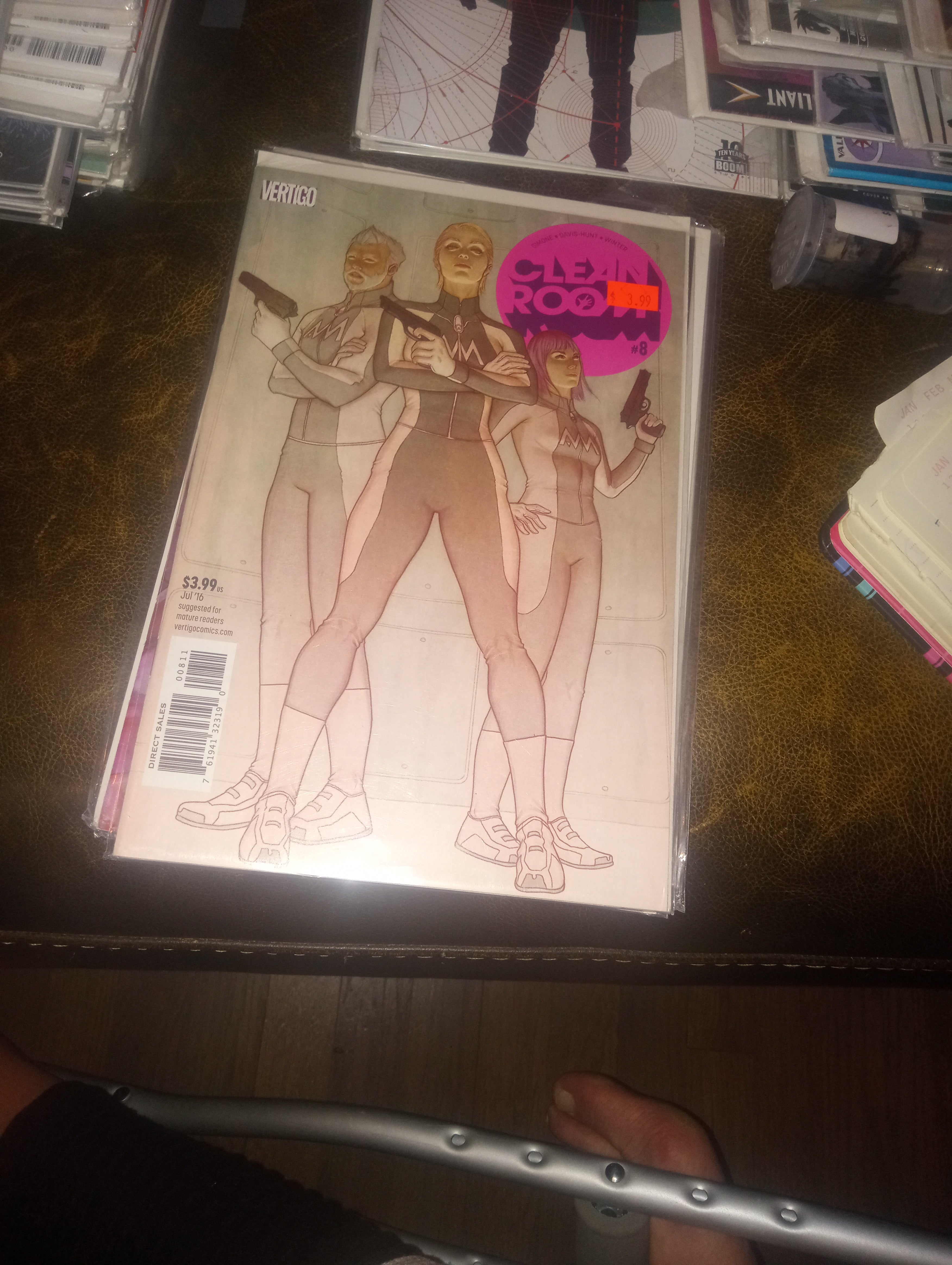 Clean room comics