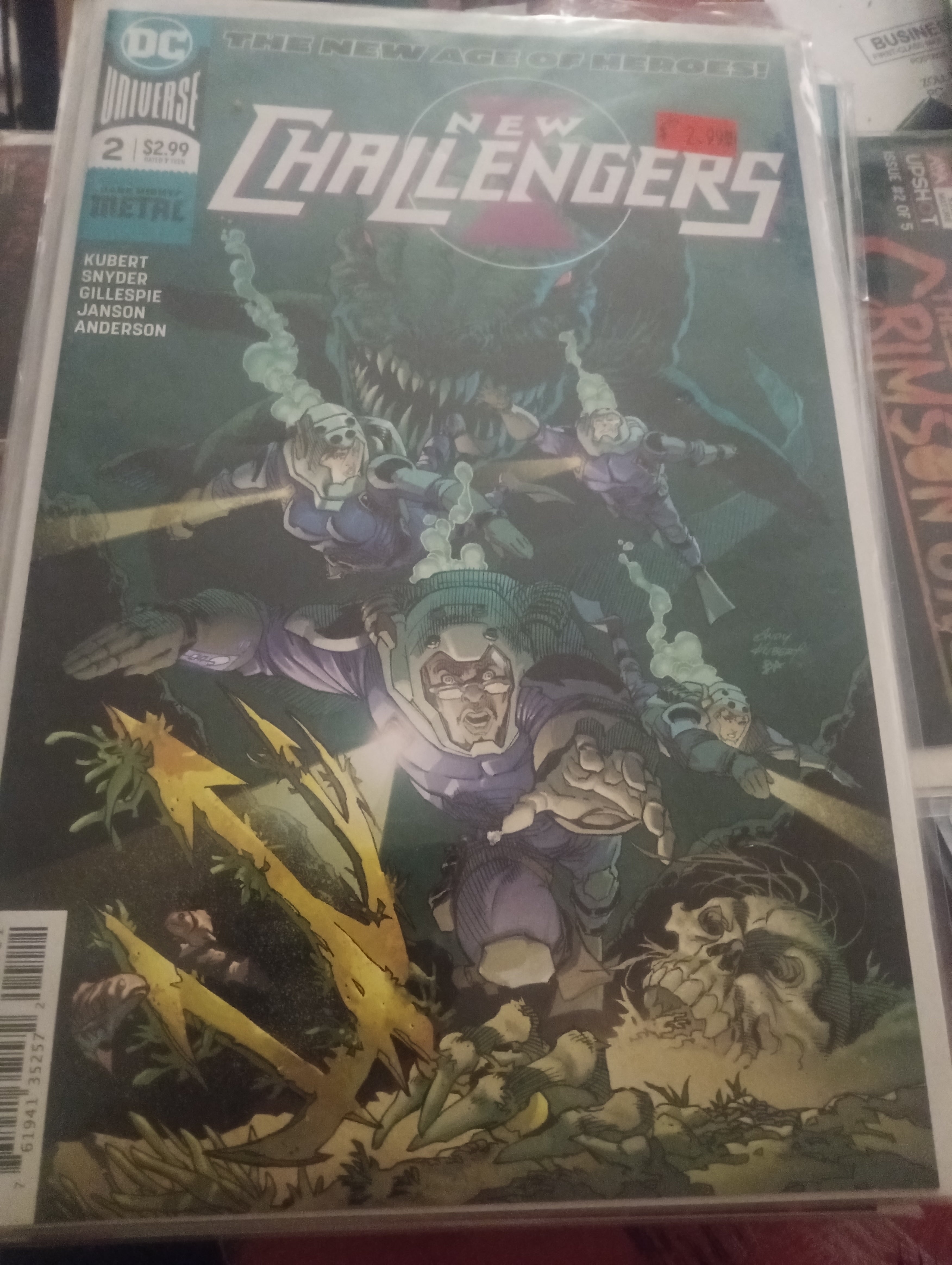 The New Challengers (DC Universe) #1–4 | Dark Nights: Metal Tie-In
